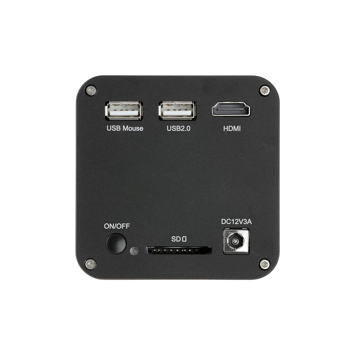 AmScope AF Series stereo compatibility with 76mm collars broadens inspection options.