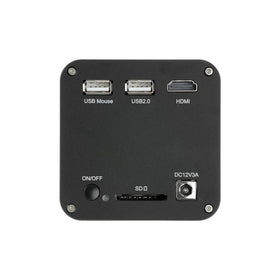 AmScope AF Series stereo compatibility with 76mm collars broadens inspection options.