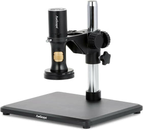 AmScope DM756H2D-TS 60-LED ring light providing even illumination