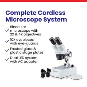 Amscope ergonomic adjustable tilt head for comfortable use