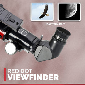 AmScope eyepiece 9mm for high-magnification planetary details