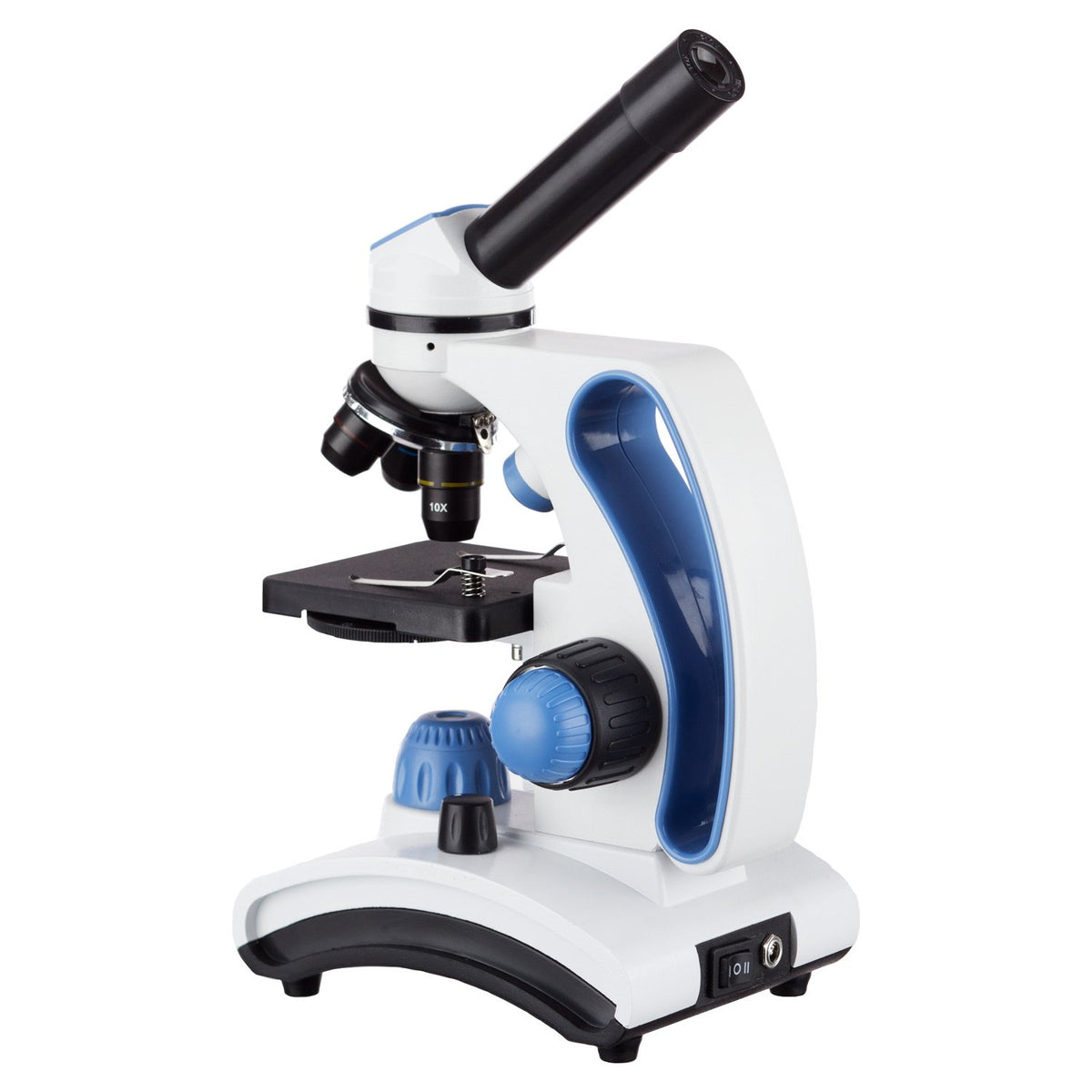 AmScope M162C-2L-PB10 bottom LED lighting reveals details on slides