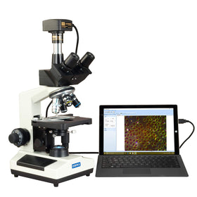 AmScope OMAX M837ZL-A191BOIL-C180U3 oil immersion objective for high-power viewing