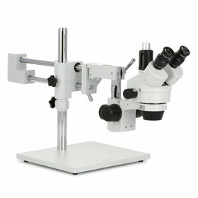 AmScope SM-4 3.5x-180x zoom range for flexible sample examination