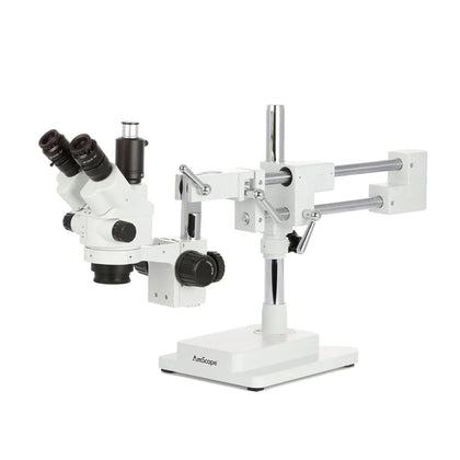 AmScope SM-4NTP trinocular view for hands-free capture and observation.