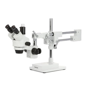 AmScope SM-4TPZ trinocular head enables simultaneous viewing for collaboration