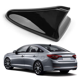 AMSPRAC Shark Fin Antenna Cover installed on Kia Optima for a sleeker roof line and weather protection