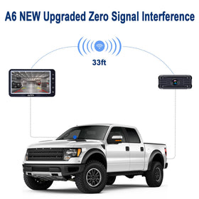 AMTIFO IP69 waterproof backup camera withstands all weather conditions