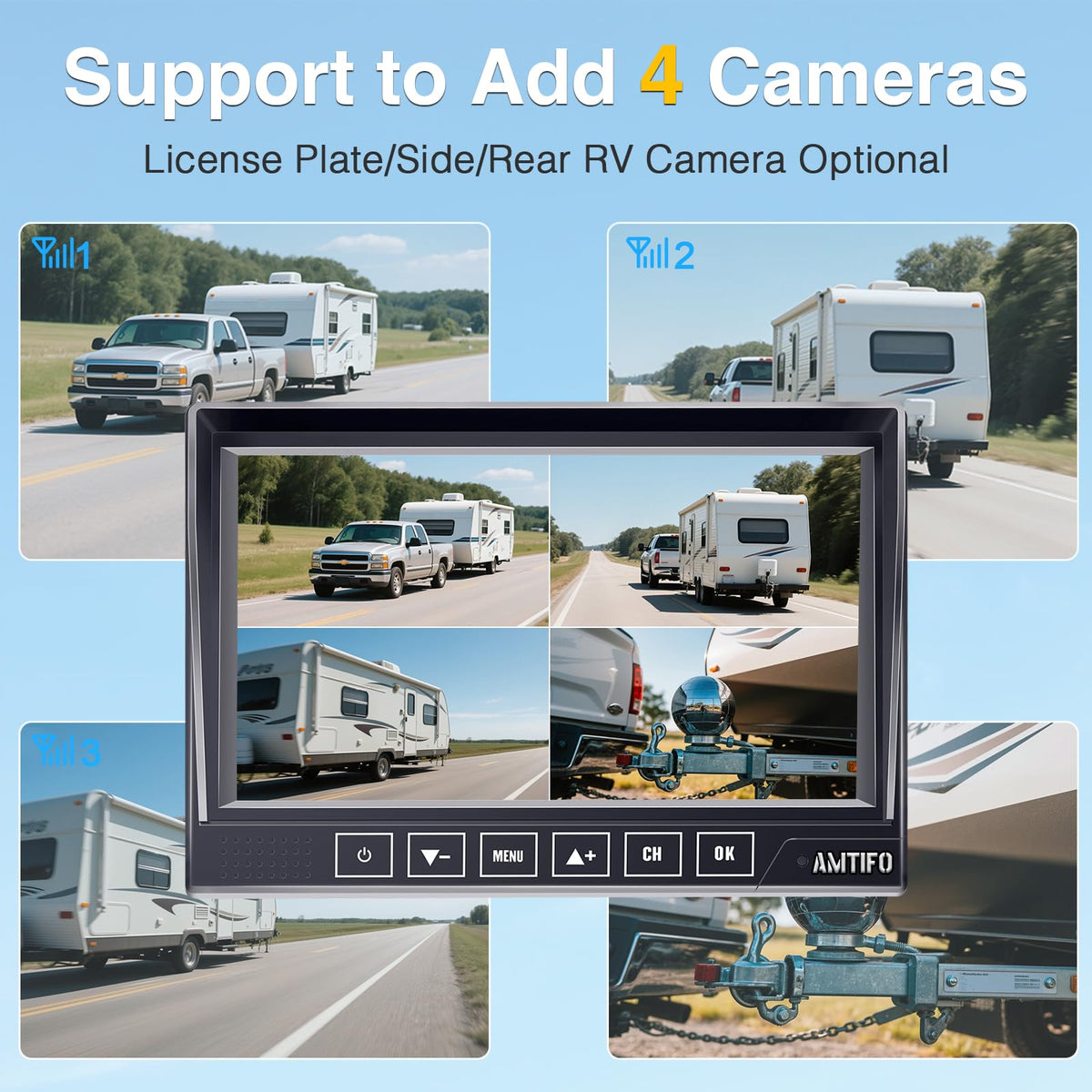 AMTIFO adapter for Furrion pre-wired RVs simplifies installation