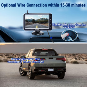 AMTIFO truck rear-view camera offers reliable guidance during reversing