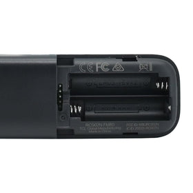 Amtone RC902N remote battery compartment without batteries.