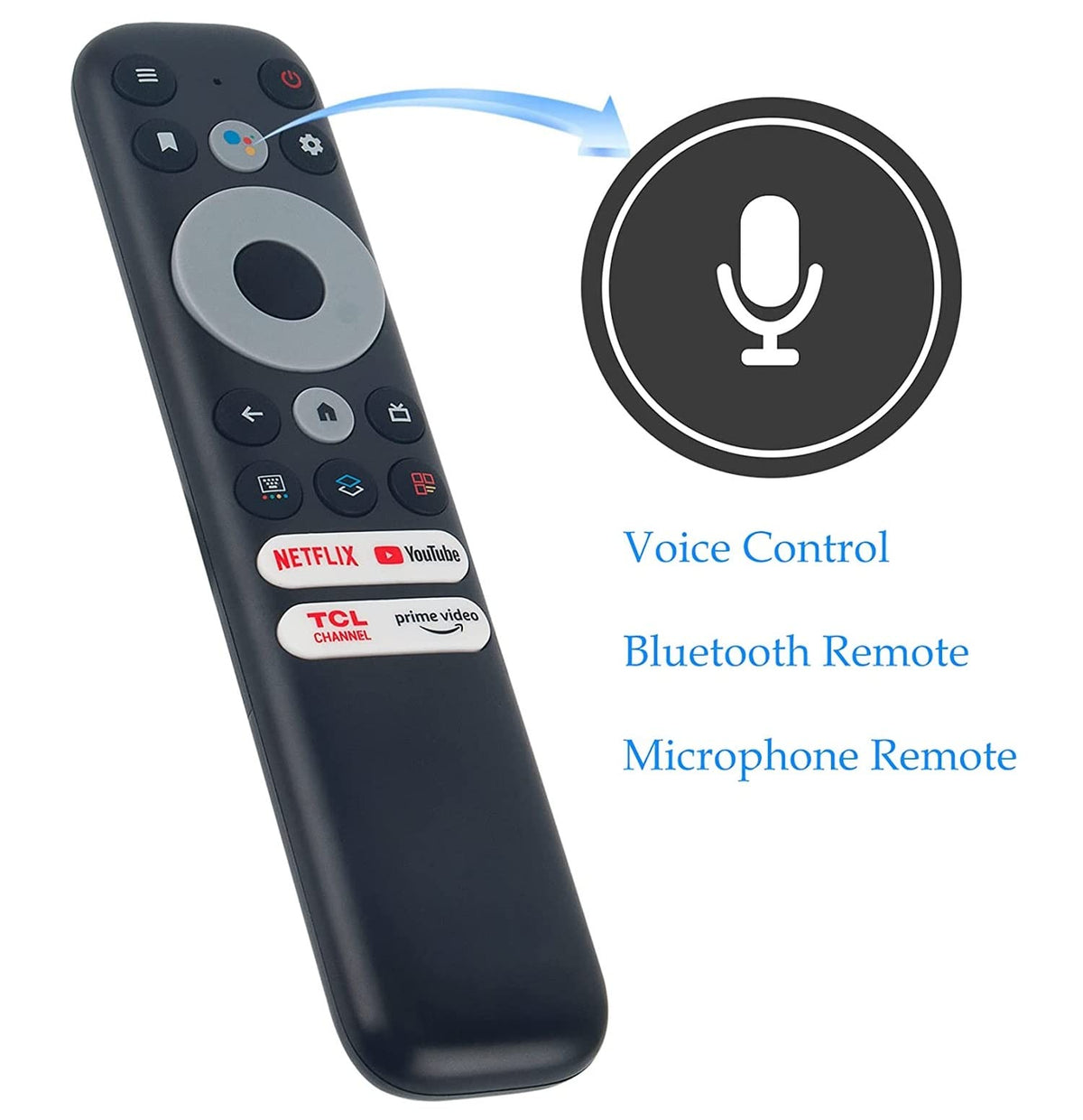 Amtone RC902N remote pairing diagram for Google TV setup.