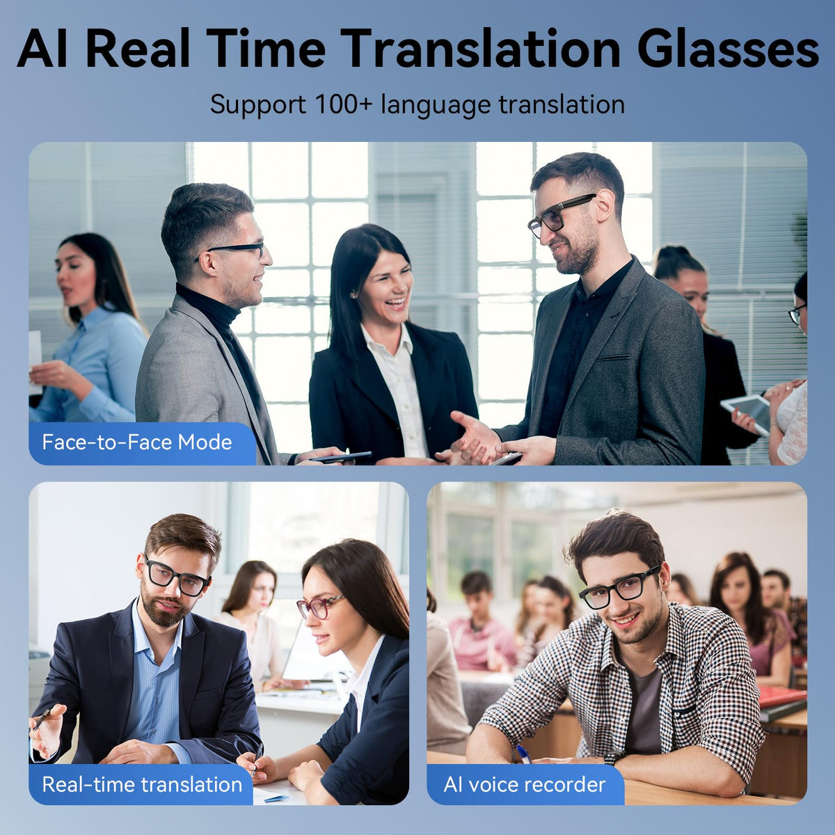 Amwentu AI glasses image-recognition assists instant object identification