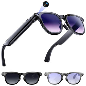 Amwentu AI Smart Glasses with 4K video capture for hands-free vlogging.