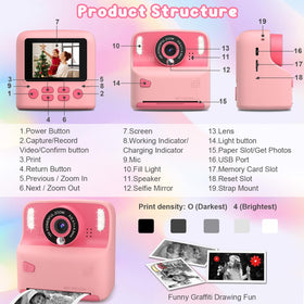 Includes three rolls of printing paper for creative on the move memories