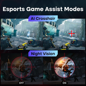 HDR 400 brightness on Amzfast monitor delivering bright highlights