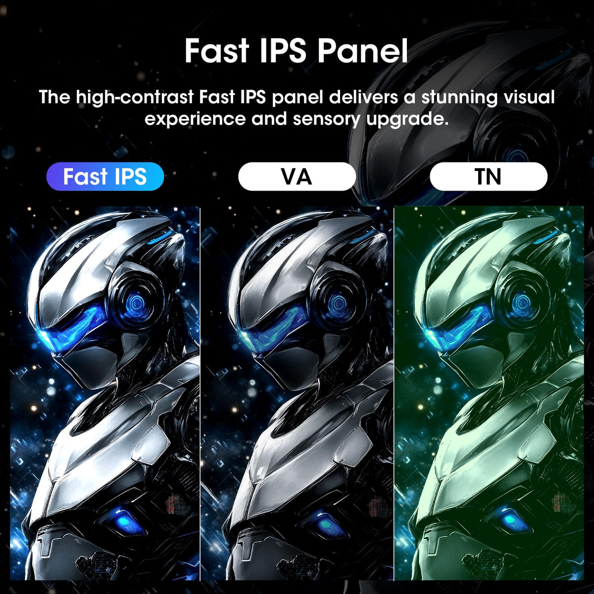 Amzfast AMZG24X1W fast-IPS clarity across wide angles
