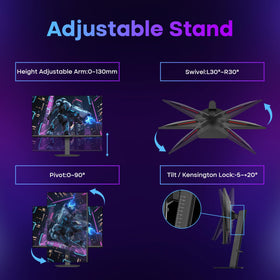 Amzfast built-in speakers image highlighting two-way audio for immersive ambience