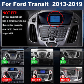 amzlegend QLED radio Wireless CarPlay setup in Ford Transit