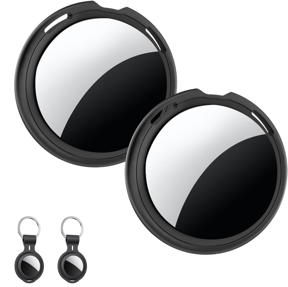 AMZSMT tracker tag in apple-findmy-case for quick item locating
