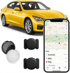 AMZSMT 2-pack GPS trackers with magnetic case for discreet vehicle tracking