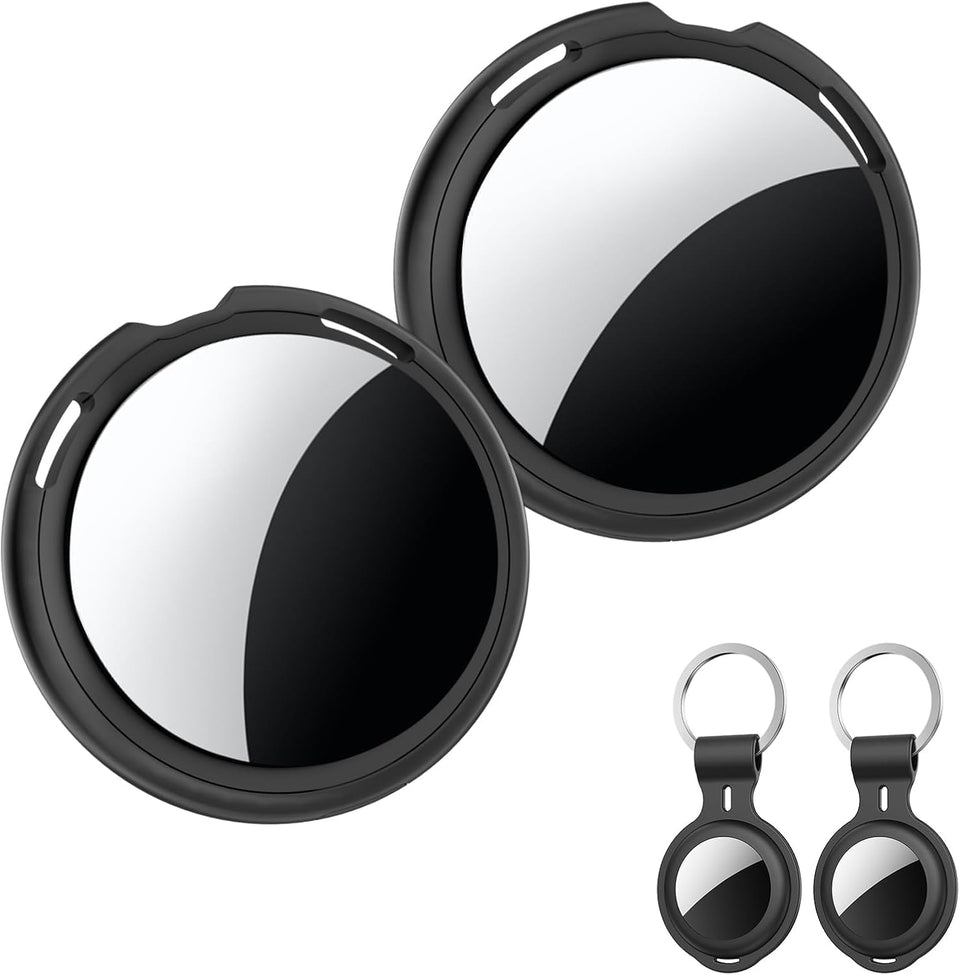 AMZSMT Air Tracker tag on keys helps quick locate using Find My sound