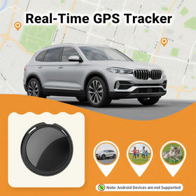 AMZSMT real-time tracking for vehicles, pets, or bags.