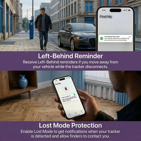 AMZSMT GPS tracker versatile for car, pet, luggage or keys