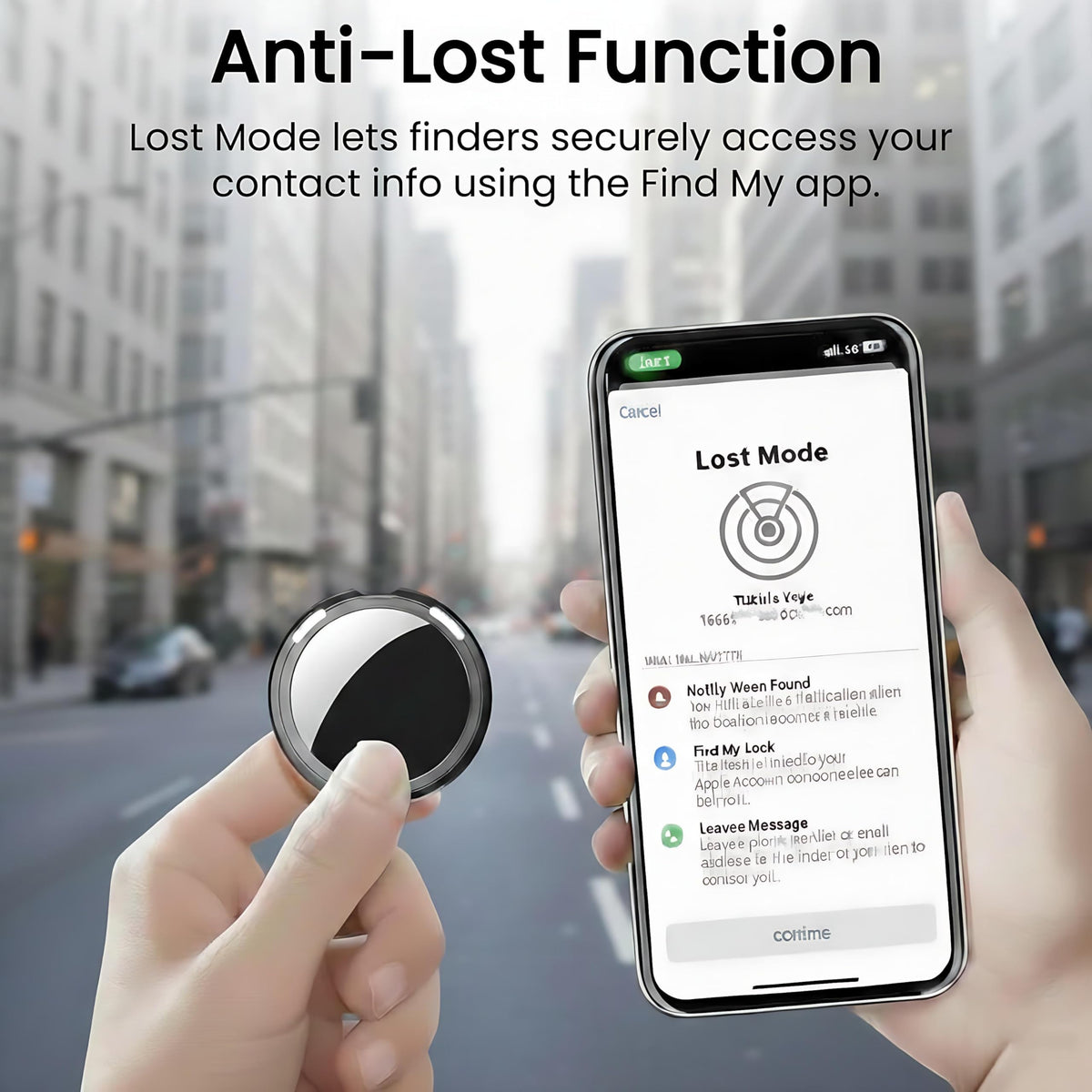 AMZSMT tracker tag ios17-exclusive sharing for trusted family access
