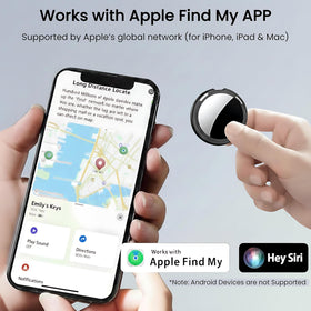 AMZSMT tracker tag nearby sound feature for locating items by audio