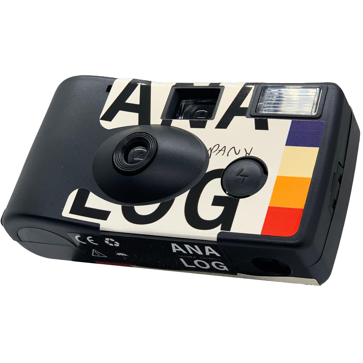 Analog Camera Company portrait mode front view showcases vertical framing ideal for phone sharing.