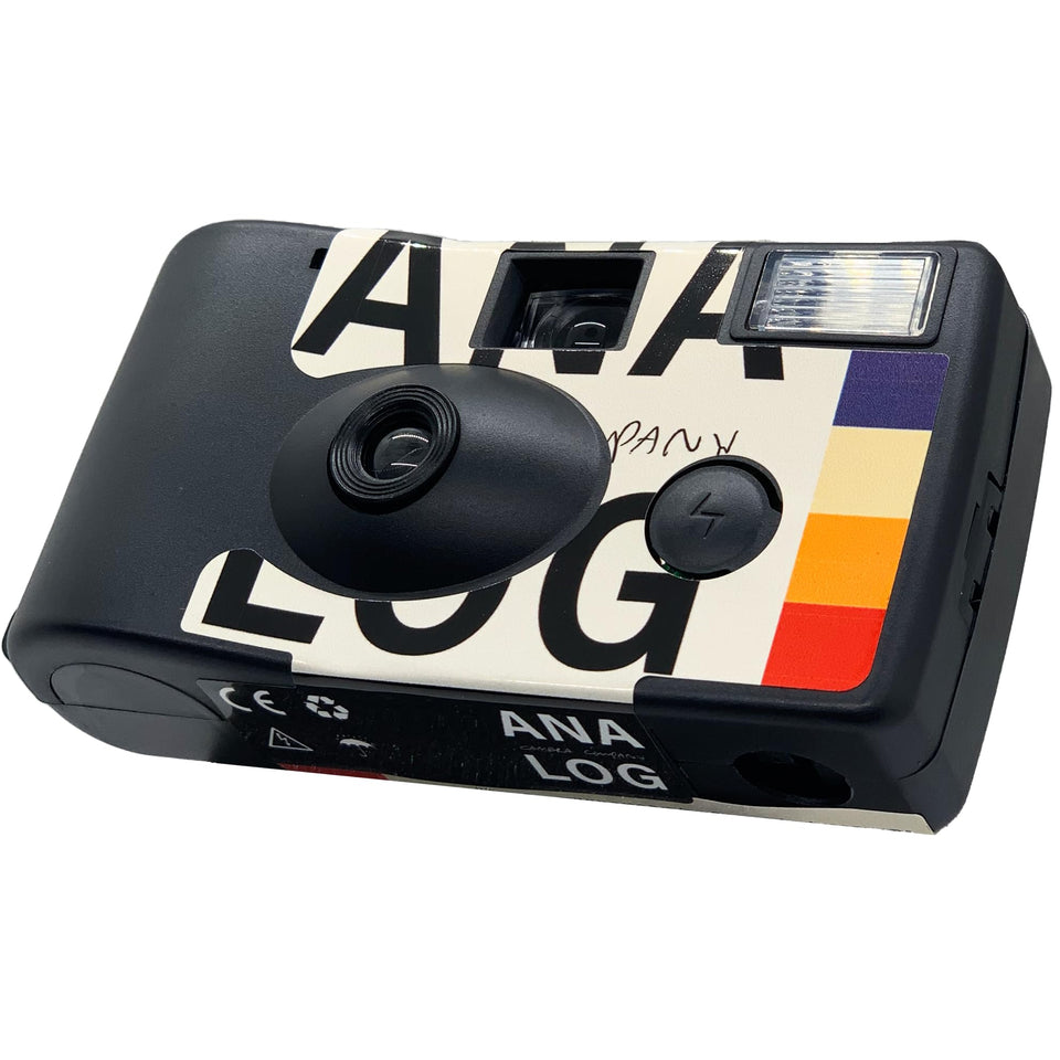 Analog Camera Company portrait mode front view showcases vertical framing ideal for phone sharing.