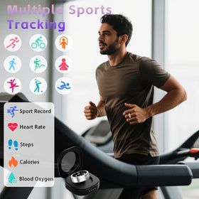Anarow smart ring Bluetooth connection enables real-time health insights.