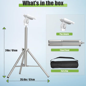 Anautin tripod carrying case with accessories for organized transport benefit