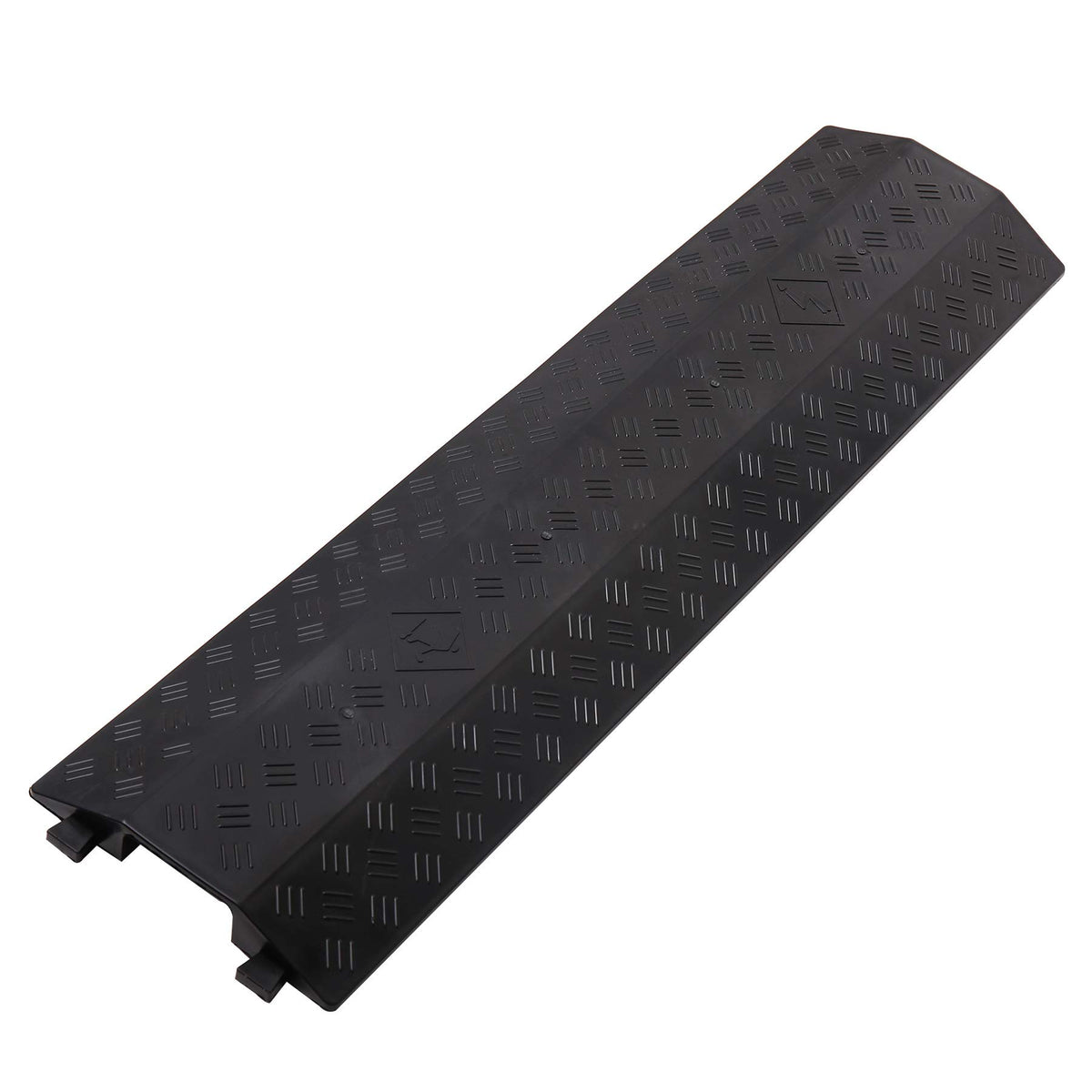 Anbotek cord cover medium 2-pack protects cables in busy offices and halls.