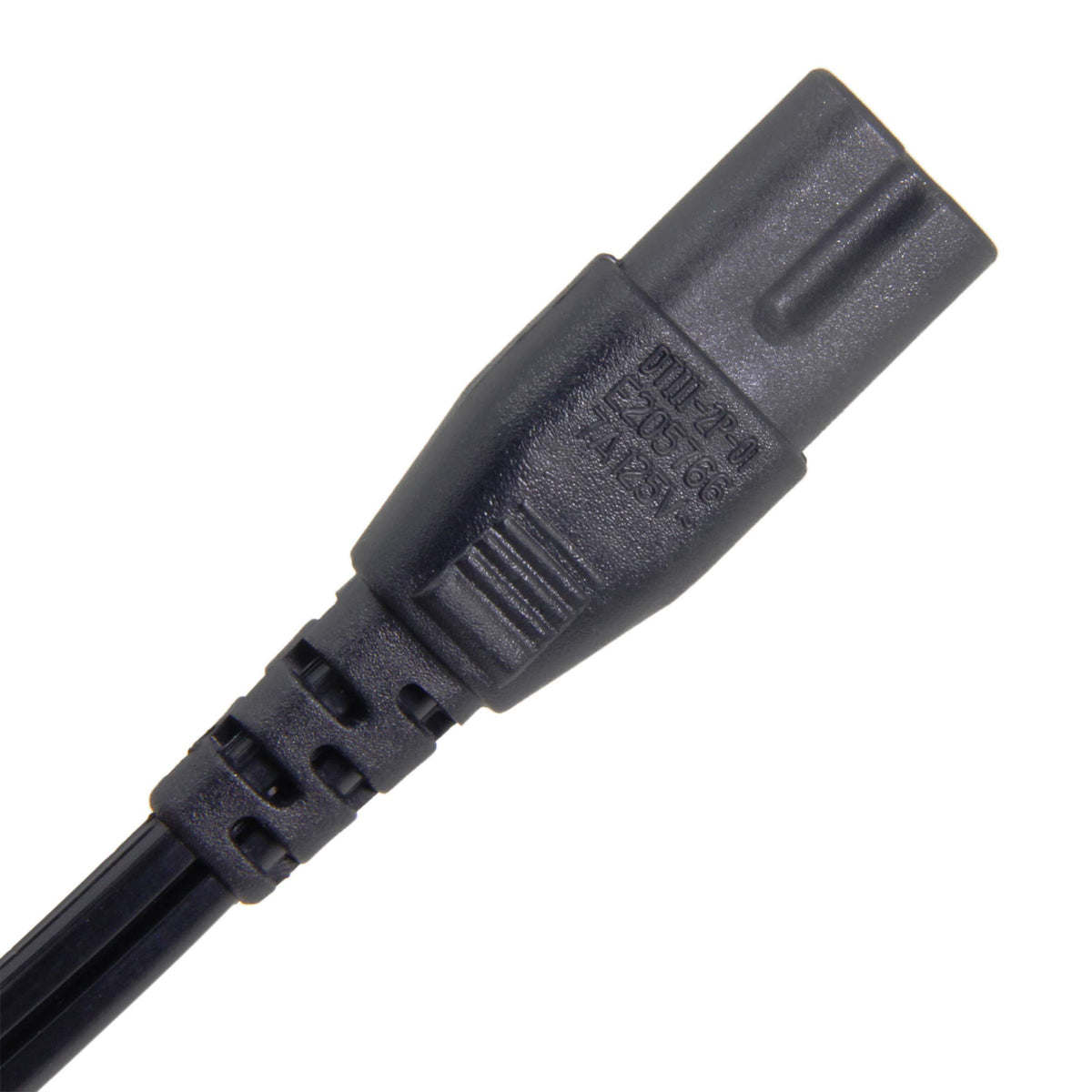 Ancable cord next to ruler showing 1ft length for tidy installations and reduced clutter