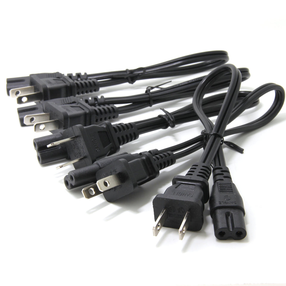 Ancable front packaging showing five 1ft power cords and compatibility list, ensures correct purchase