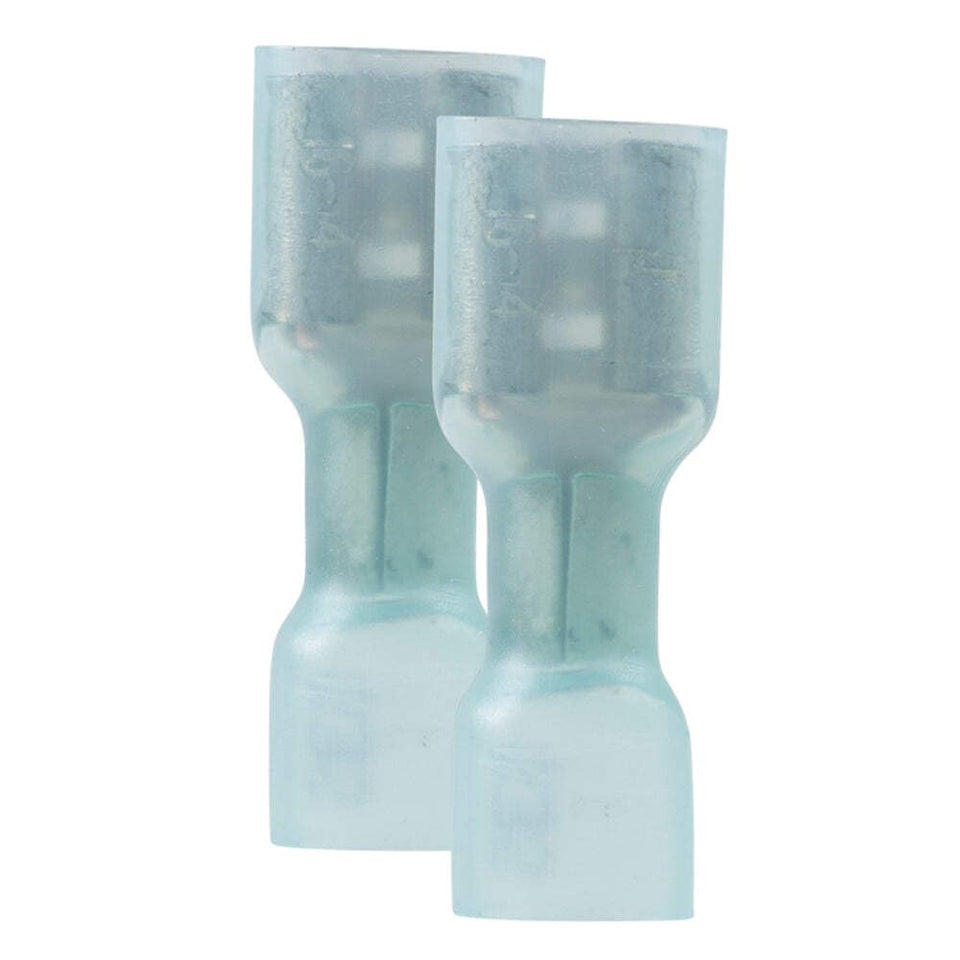 Ancor SPK1614 kit contents with universal speaker tabs for moisture-resistant marine connections.