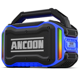ANCOON outdoor Bluetooth speaker with 80W peak for room-filling sound