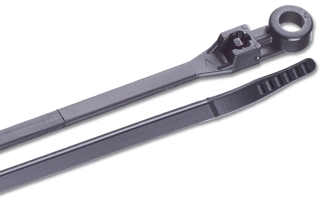 Ancor 199253 marine-grade cable tie secures boat wiring for organized cable management.