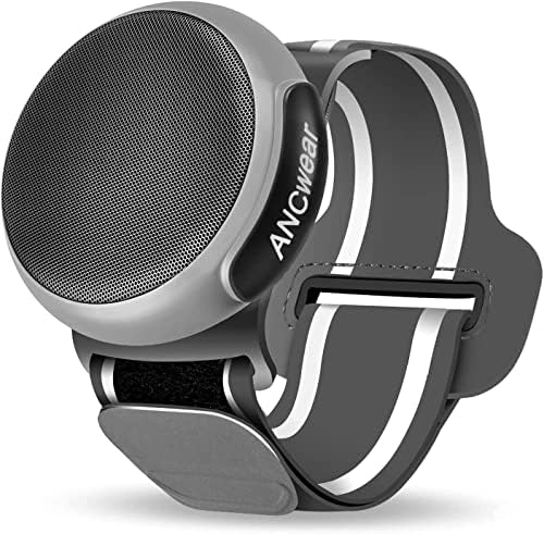 ANCwear front view showing clip and compact design for easy carrying