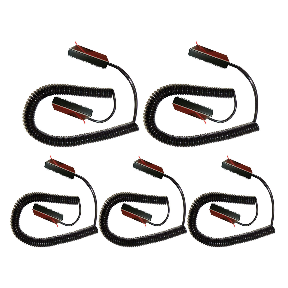 Anderic front packaging showing 5-pack and included accessories for organized storage