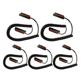 Anderic front packaging showing 5-pack and included accessories for organized storage