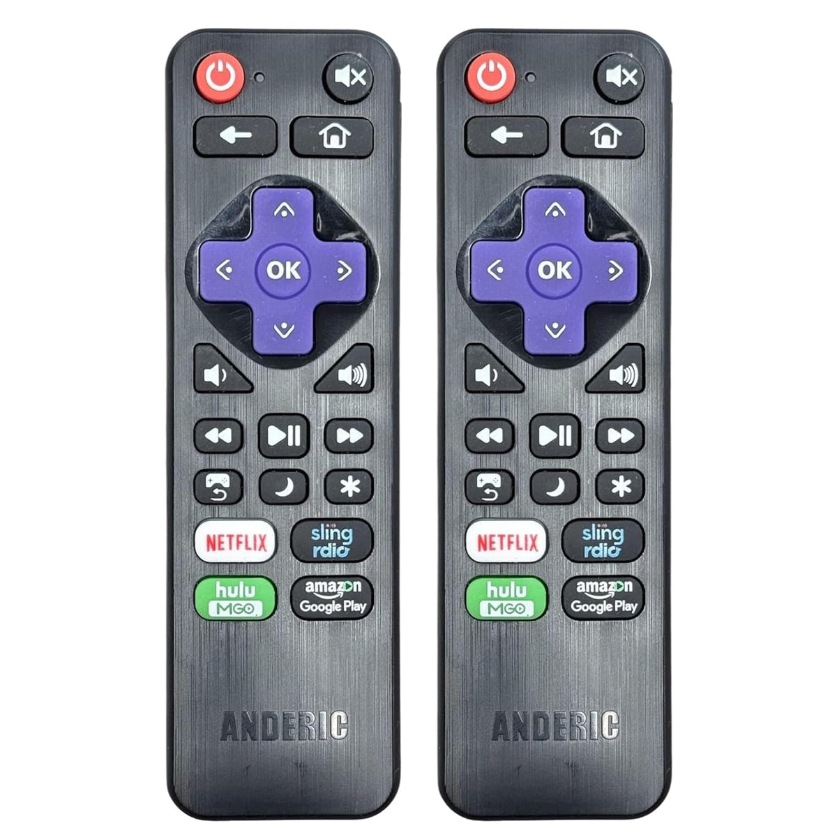 Anderic RRST01.3 front view with Netflix shortcut for quick streaming