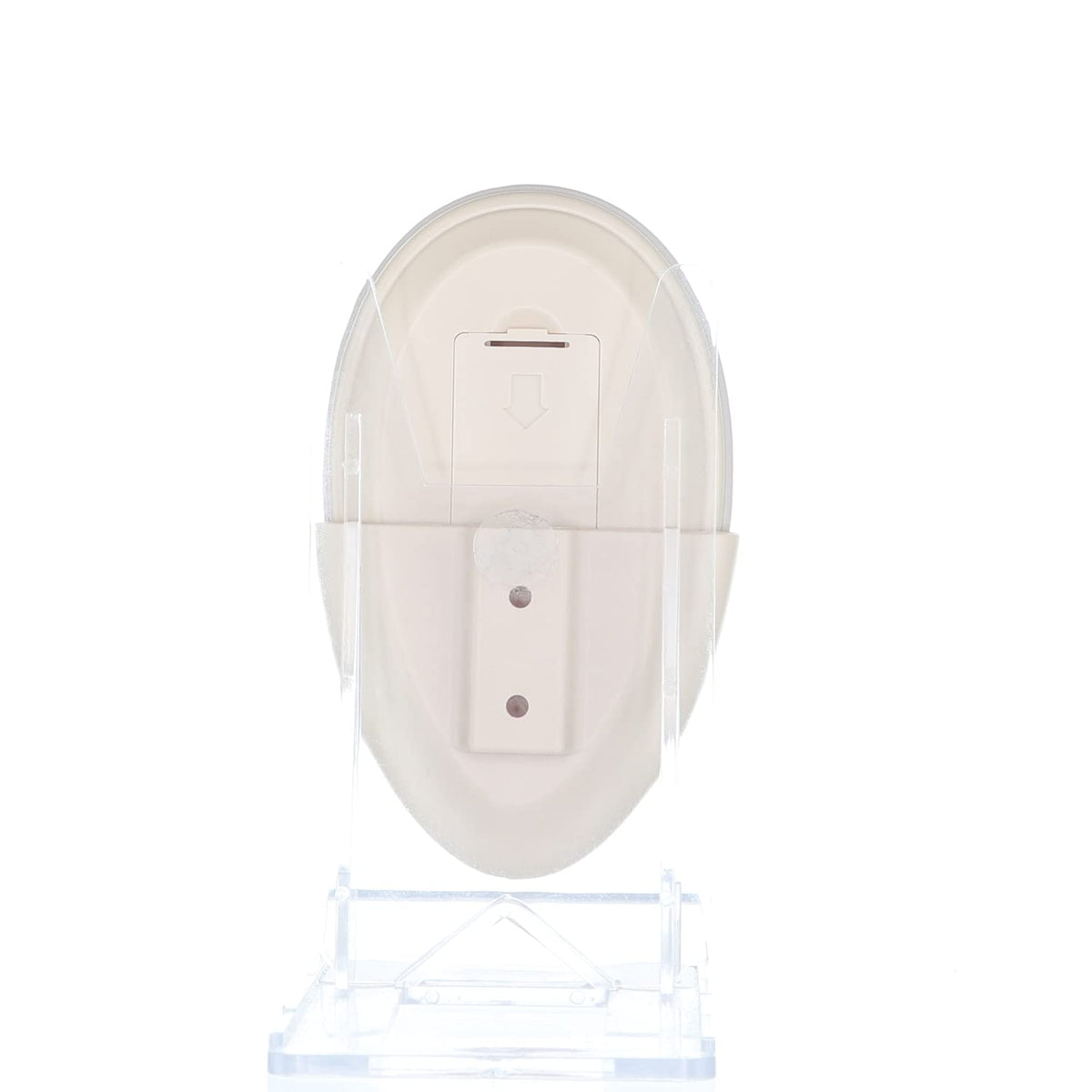 Anderic RRTX007 remote learn button close-up enabling easy pairing with fans.