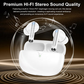 ANDHOT Pixel Earbuds clear call quality for conversations in busy environments