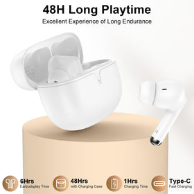 ANDHOT Pixel Earbuds IPX7 waterproofing for sweat and rain during workouts
