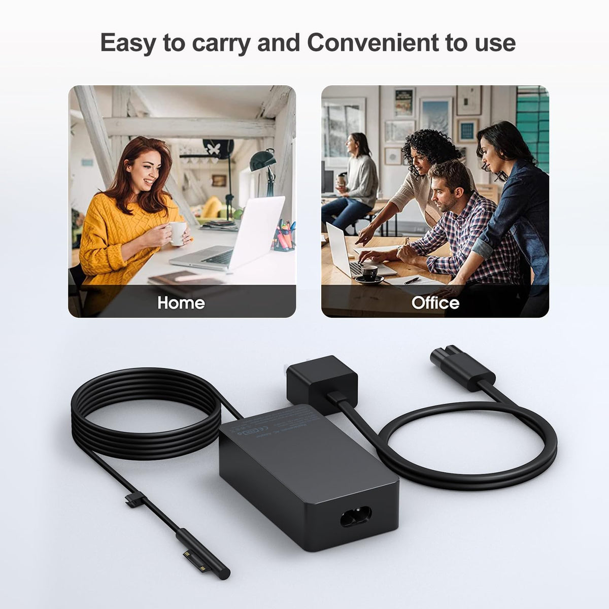 Andingker 65W charger ideal for travel case with compatible devices