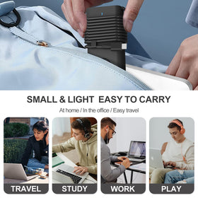 Andingker 65W USB-C Dell charger safety protections against short circuits and overheating.