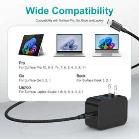 Andingker charger held in hand for scale showing lightweight 180g design and portability benefit